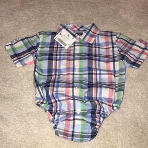Janie and Jack infant button down